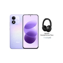 Xiaomi Redmi Note 17 5G 6 GB 256 GB (Xiaomi Türkiye Garantili) Mor+Xiaomi Redmi Neo Bluetooth 5.4 Kulaküstü Siyah Kulaklık