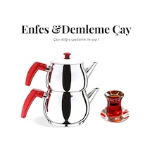 Aile Boyu Çaydanlık 430 Paslanmaz Çelik  4.3 L