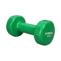 Avessa 6 KG Vinly Kaplı Dambıl 1 Adet Pvc