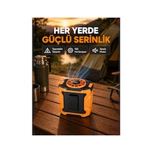 Turbo Mini Taşınabilir Fan 100 Kademeli Dijital Hız Kontrolü Ve Type-c Şarj Belirtilmemiş