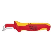 Knipex 98 55 155mm İzoleli Kablo Sıyırma Bıçağı Vde