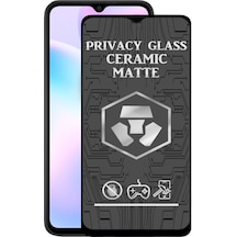Xiaomi Redmi 9A Tam Kaplayan Mat Seramik Hayalet Ekran Koruyucu