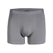 Yıldız Erkek Gri Modal Likralı Boxer 4 Adet