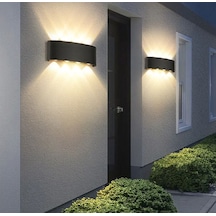 Cata Ct-8013g 15w Kapri Led Aplik Dış Mekan Günışığı Siyah