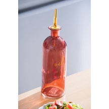 Acar 7939 Pierre Cam Yağdanlık 500 Ml - Red Şeffaf