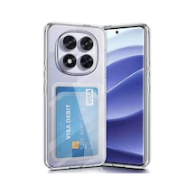 Xiaomi Redmi Note 14 Pro 5g Kılıf Kart Şeffaf Silikon - Şeffaf Seffaf