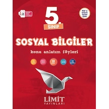 Limit 2025 5. Sınıf Sosyal Bilgiler Konu Anlatım Föyleri Güncel Müfredat