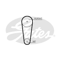 Gates 5682xs Eksantrik Kayışı Su Pompası Icın 081stp5m100ht Vw Caddy Iv 15 Polo 1.0 Tsı 17 Chzl Chzj 04c121605