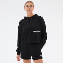 New Balance Kadın Sweatshırt Wt23512-bk Siyah