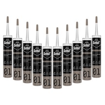 Selsil 2528 Genel Amaçlı Silikon Beyaz 280 Gr 10 Adet