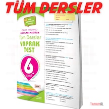 6.Sınıf Tüm Dersler Soru Bankası + Yaprak Test Set Element
