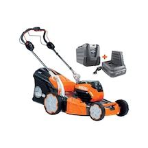Oleo-Mac GI 553V Akülü Çim Biçme Makinesi 8.0 AH + Şarj Cihazı