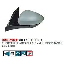 Fiat Egea Hb Sw Cross Sol Dış Dikiz Ayna Elektrikli Astarlı Rezistanslı