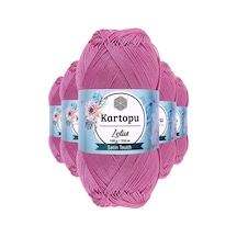 5 Adet Lotus Bikini Büstiyer Bluz Örgü İpi  K775 Leylak
