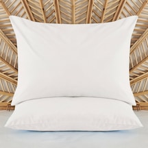 Soft Oxford 2'li Yastık Kılıfı - Beyaz - 50x70 Cm Renkli