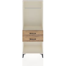 Arges Dolap Tek Raflı 2 Çekmeceli Tek Askılı 60x30x163 Aytaşı-çam Aytası Arges Dolap Tek Raflı 2 Çekmeceli Tek Askılı 60x30x163 Aytaşı-çam Aytası