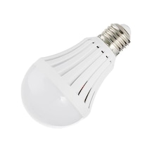 Pm-13387 E27 15w Akıllı Şarjlı Led Ampul 6500k Beyaz Elektrik Kesintisine Duyarlı