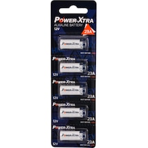 Power-Xtra 23A 2025 12V Kartela Alkaline Pil 5'li