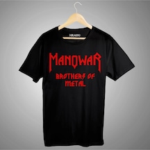 Manowar Brothers Of Metal Tişört Siyah