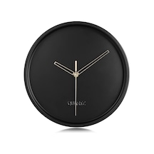 Hfambition Modern Sessiz Metal Duvar Saati, 12 İnç, Minimalist Tasarım, Yüksek Kalite, Hediye Seçeneği Çok Renki