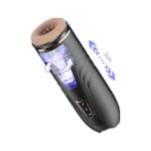 Lilitu Shop Usb Şarj Titreşimli Rotasyonlu Sesli Masturbatör 1299