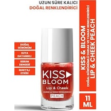Kıss & Bloom Doğal Görünümlü Dudak Ve Yanak Renklendirici Lip & Cheek Peach 11 Ml 0