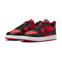 Nike Sneaker Günlük Ayakkabı Court Borough Low Recraft Kırmızı/siyah Kırmızı/siyah