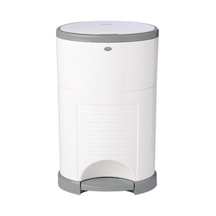 Diaper Dekor Eko Classic Bebek Bezi Kovası, Beyaz / Sadece Çevre Dostu Bebek Bezi Kovası%70 Geri Dönüştürülmüş Çok Renkli