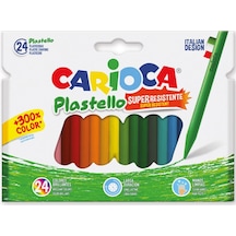 Carioca Plastello SuperResistente Pastel Boya 24'lü