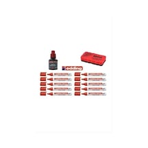 Edding 360 Xl Tahta Kalemi 10'Lu Set Mürekkep & Tahta Silgisi N11.1626