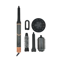 Bright Be-5124 1500w Katlanabilir 6 İn 1 Bldc Motor Saç Şekillendirici Set Siyah