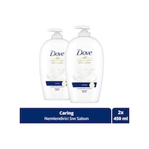 Dove Nemlendirici Sıvı Sabun Caring 1/4 Nemlendirici 2 x 450 M L