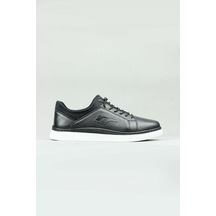 Punto 346523 Sneaker Erkek-11289-Siyah Beyaz