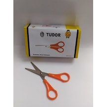 Tudor No-125 Sarı Küçük Kırtasiye Ofis Makası 12 Adet