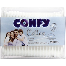 Confy Kulak Temizleme Çubuğu - 200 Adet