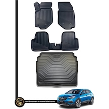 Opel Grandland X 3d Havuzlu Paspas +bagaj Havuzu Kauçuk Set Nova