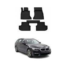 Bmw 5 Series G30 Sw 2014-2023 Uyumlu 4d Havuzlu Paspas Kauçuk Siyah 5 Parça
