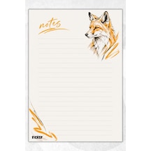 A5 Bloknot Çizgili Defter - 50 Yaprak - Memopad - Notepad - Not Defteri - Not Kağıdı - 3812 Çok Renkli