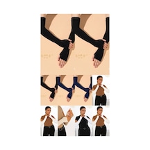 Aldaıyr 10 Pratik Tesettür Parmaklı Kolluk Çok Renkli5