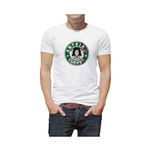 Anime Tokyo Ghoul Anteiku Baskılı Beyaz Erkek Tshirt (531007492)