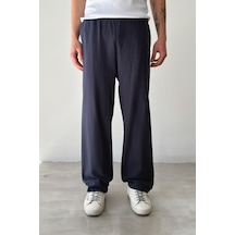 Flaw Bel Lastikli Keten Pantolon-29295 Lacivert