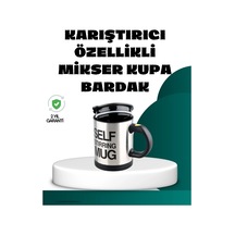 Buğz Otomatik Karıştırmalı Termos Kupa Ergonomik Tasarım Diğer