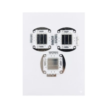 20w Yüksek Güçlü Uv Led Çip - 405-410nm Mor 30-34v 700ma - 3 Adet - 3'lü Paket