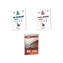 2027 Limit 6. Sınıf Etkinlikli Fen Bilimleri + Sosyal Bilgiler Soru + Anla Kazan Paragraf Deneme 3'lü Set