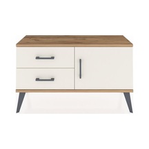 Arges Şifonyer Tek Raflı 2 Çekmeceli Tek Kapaklı 88x30x48 Çam-aytaşı Aytaşı