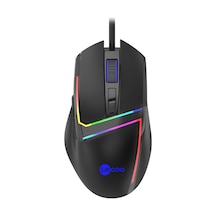 Lecoo MS106 Kablolu 3200DPI 7 Tuşlu RGB Gaming Optik Mouse Siyah
