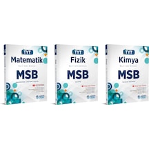 Eğitim Vadisi Tyt Matematik + Fizik + Kimya Msb Multi Soru Bankası Seti 3 Kitap 2023