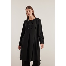 Aker 24aw15760112 Büyük Beden Tunik 24aw15760112 002 Siyah Siyah