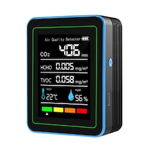 Aek-tech 5'li Co2,hcho,tvoc,sıcaklık,nem Dedektör Taşınabilir Ev