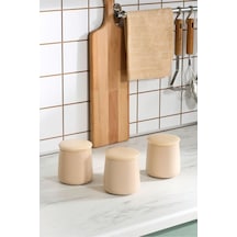 Karaca  Lola 3 lü Baharat Takımı Bej